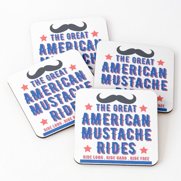 Item preview, The Great American Mustache Ride designed and sold by Magicalair.