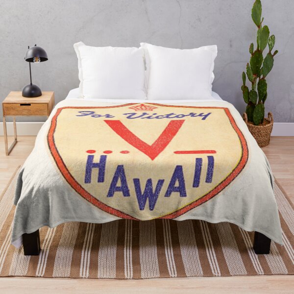 Item preview, V for Victory WWII Hawaii Vintage Travel Souvenir designed and sold by ourkid.