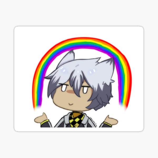 Dex Vocaloid With Rainbow Sticker
