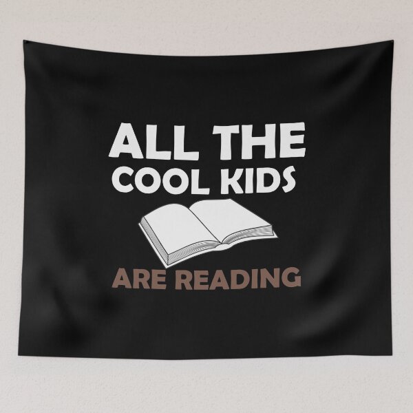 Item preview, All The Cool Kids Are Reading Shirt - Kids Book Tee - Bookworm Tee - Student Book Shirt designed and sold by medbouk1.