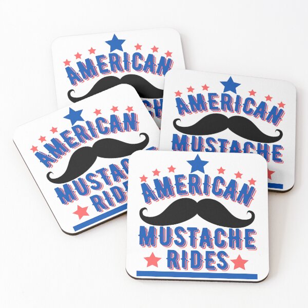Item preview, The Great American Mustache Ride free  designed and sold by Magicalair.