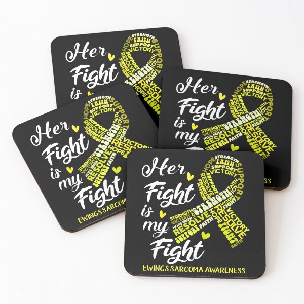 Item preview, Ewings Sarcoma Warrior, Her Fight is my Fight Ewings Sarcoma Awareness designed and sold by Greggwillard.