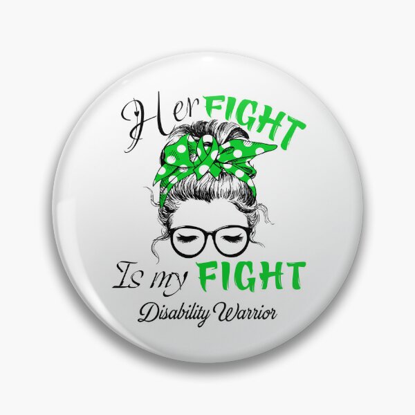 Item preview, Disability Awareness - Her Fight is my Fight - Support Disability Gifts designed and sold by Aaron309.