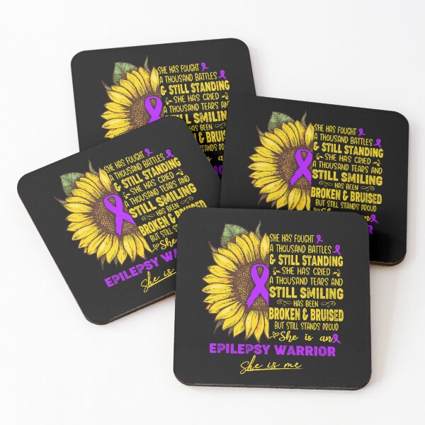 Item preview, Epilepsy Awareness - She is An Epilepsy Warrior SHE IS ME designed and sold by ArangoaStore.