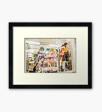 Anime Figures Framed Print