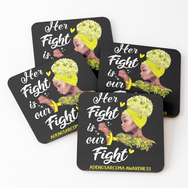 Item preview, Adenosarcoma Awareness - Her Fight is Our Fight designed and sold by RidnerStore.