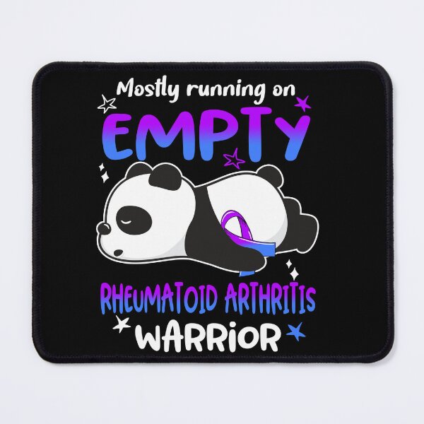Item preview, Rheumatoid Arthritis Awareness - Mostly Running On Empty Rheumatoid Arthritis Warrior designed and sold by Hilten.