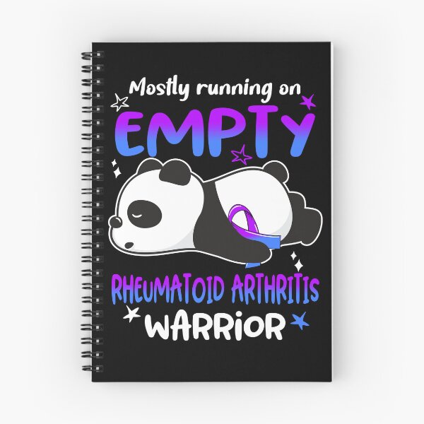 Item preview, Rheumatoid Arthritis Awareness - Mostly Running On Empty Rheumatoid Arthritis Warrior designed and sold by Hilten.
