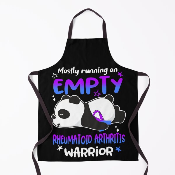 Item preview, Rheumatoid Arthritis Awareness - Mostly Running On Empty Rheumatoid Arthritis Warrior designed and sold by Hilten.