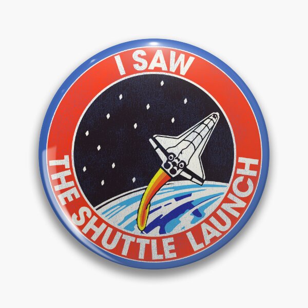 Item preview, I Saw the Shuttle Launch Vintage 80s Souvenir designed and sold by ourkid.