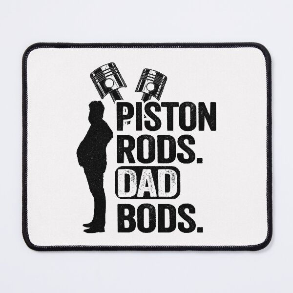 Item preview, Piston Rods Dad Bods Funny Mechanic designed and sold by AlabaFriday.