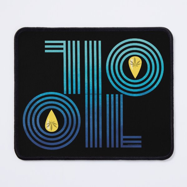 Item preview, 710 Oil Dabs (blue gradient) designed and sold by YomeHayin.