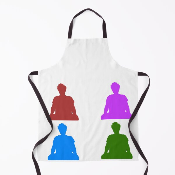 Item preview, Teachurb Sits Yoga Silhouette Gamer Brand Streamer designed and sold by TeachUrb.