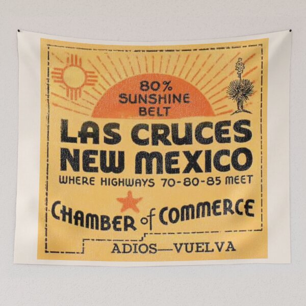 Item preview, Las Cruces New Mexico Vintage Tourist Souvenir designed and sold by ourkid.