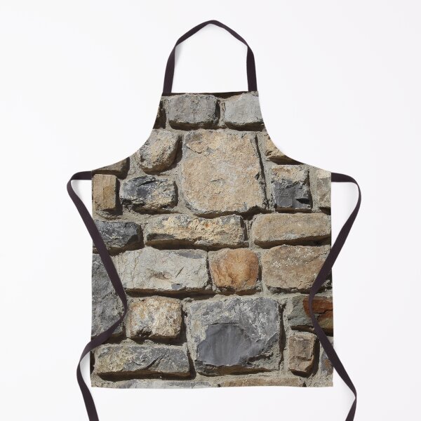 Item preview, Colored Stone Wall Masonry Pattern in Tans, Grays, Whites and Reds. designed and sold by GnuArt.