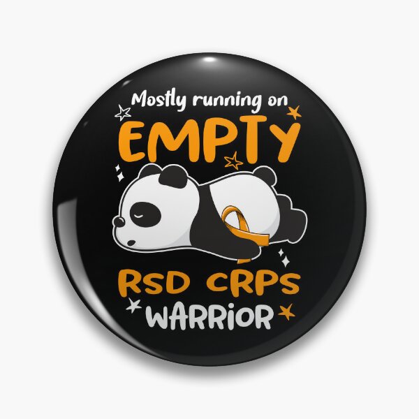 Item preview, RSD CRPS Awareness - Mostly Running On Empty RSD CRPS Warrior designed and sold by Hilten.
