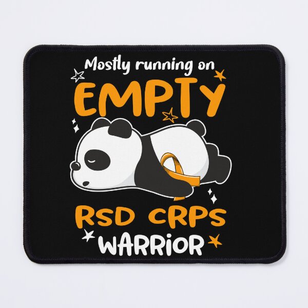 Item preview, RSD CRPS Awareness - Mostly Running On Empty RSD CRPS Warrior designed and sold by Hilten.