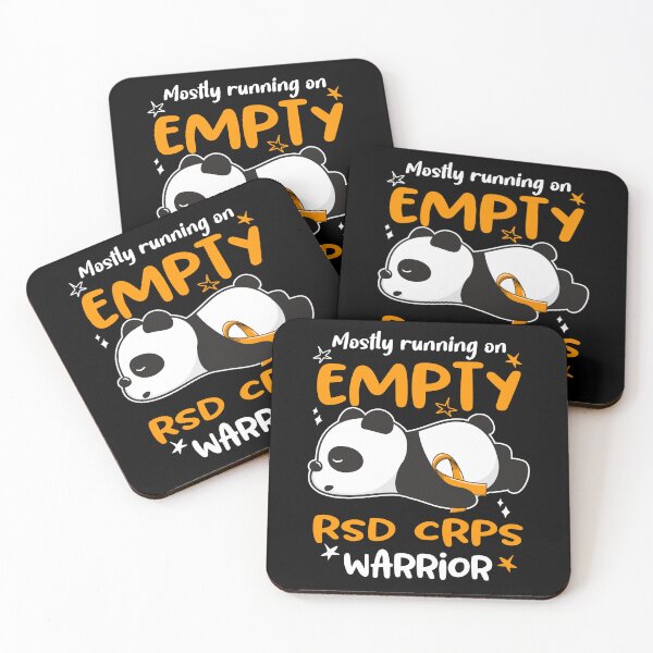 Item preview, RSD CRPS Awareness - Mostly Running On Empty RSD CRPS Warrior designed and sold by Hilten.
