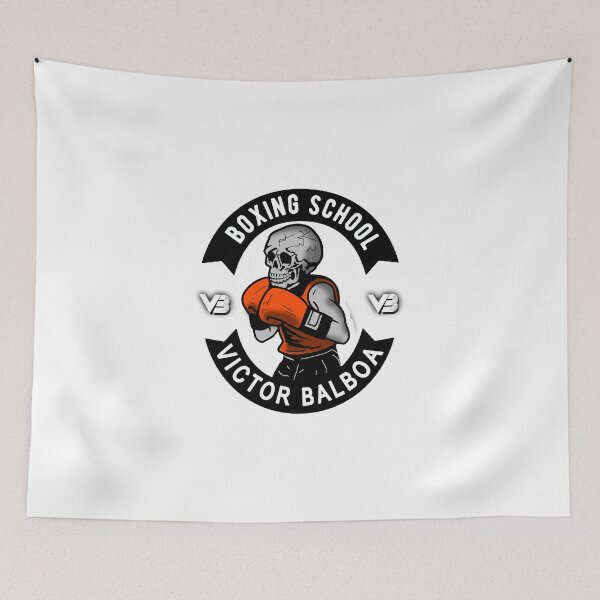 Item preview, Boxing School Victor Balboa designed and sold by willamsharking.
