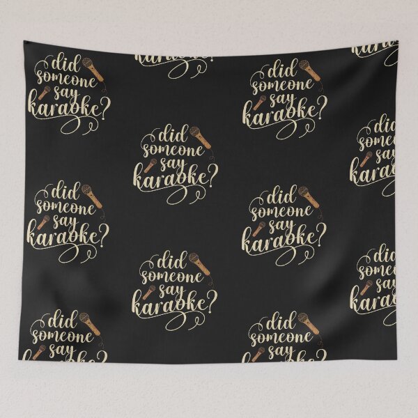 Item preview, Did Someone Say Karaoke? designed and sold by edwinvisuals.