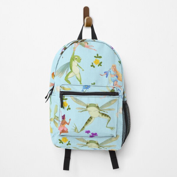 Item preview, Faeries and flying frogs | light blue designed and sold by Maysoulrose.