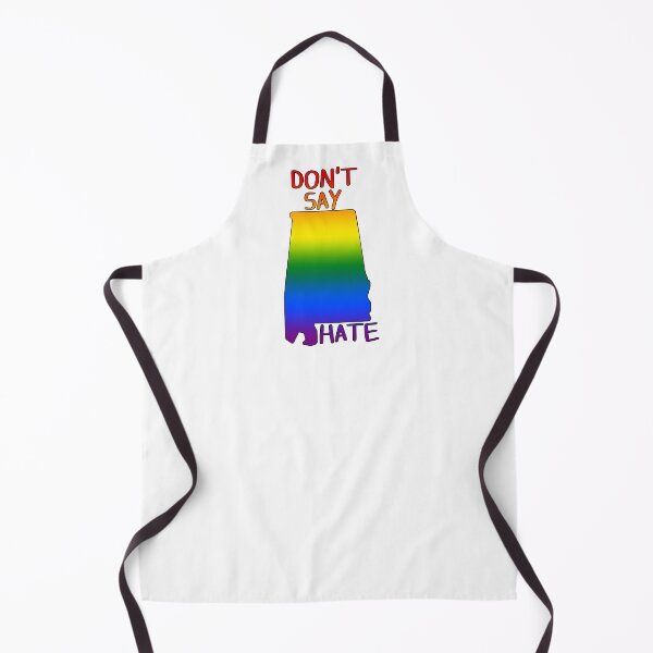 Item preview, Don't Say Hate - Oppose Don't Say Gay - Rainbow Alabama Silhouette - LGBTQIA2S+ designed and sold by SayWhatYouFeel.