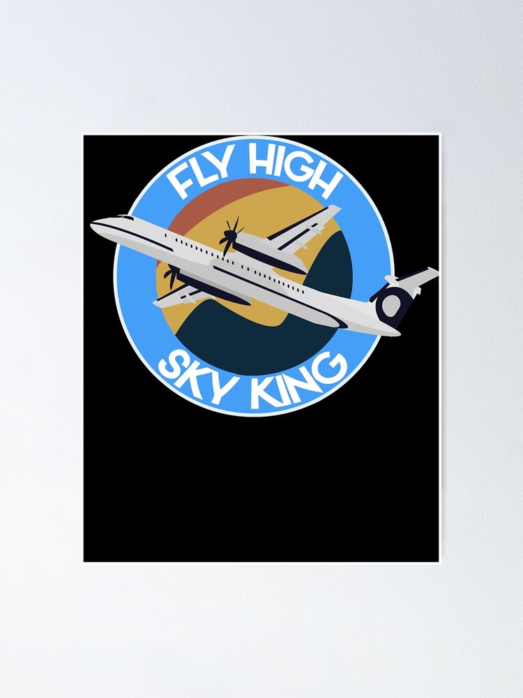 "Fly High, Sky King Essential" Poster for Sale by MomodouSowe Redbubble
