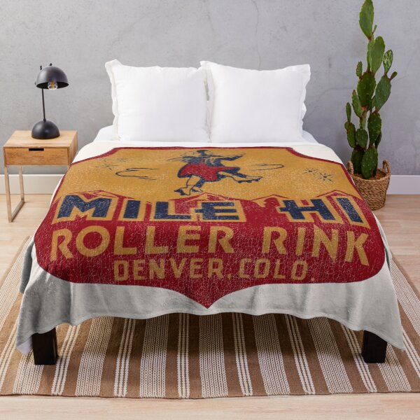 Item preview, Mile Hi Roller Rink Vintage Defunct Skating Club designed and sold by ourkid.