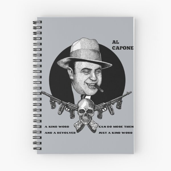 Item preview, Al Capone, A kind word and a revolver can do more then just a kind word designed and sold by StevanoArt.