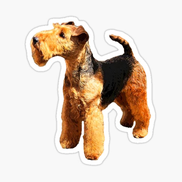 Item preview, Welsh Terrier Beautiful Dog designed and sold by ElegantCat.