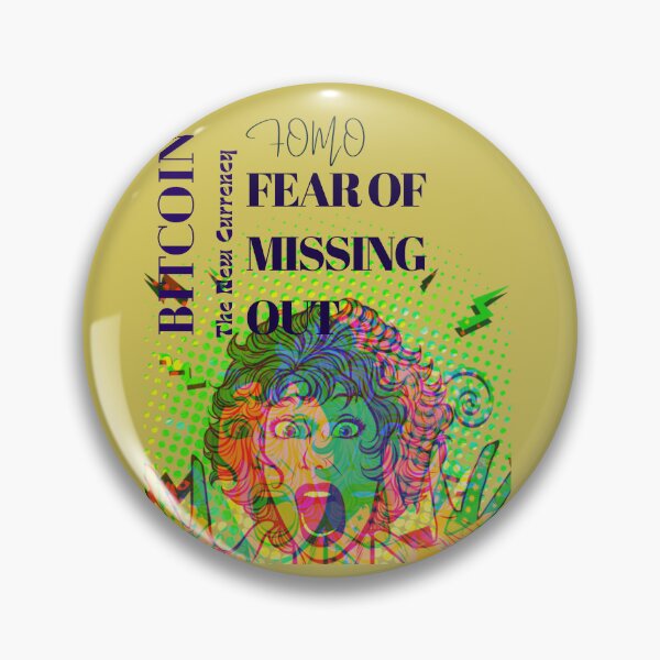 Item preview, Fear of Missing Out - Bitcoin - The New Currency designed and sold by Blend Skills.