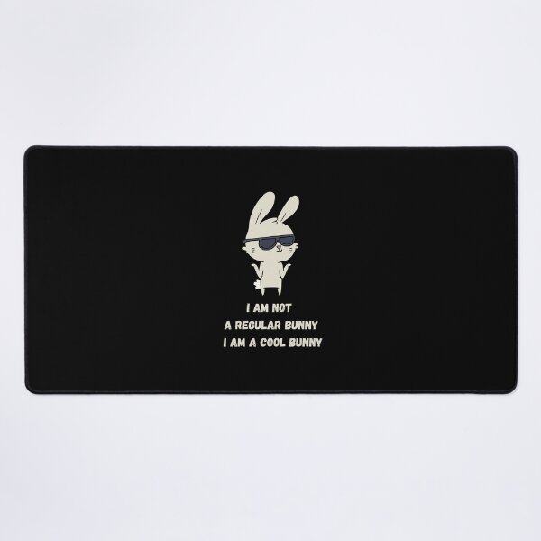 Item preview, An easter Bunny " I am not a regular bunny I am a cool bunny " designed and sold by euphoriashop4.