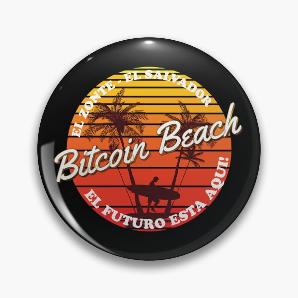 Item preview, Bitcoin Beach, El Zonte, El Salvador, El Futuro Esta Aqui! designed and sold by johnta17.
