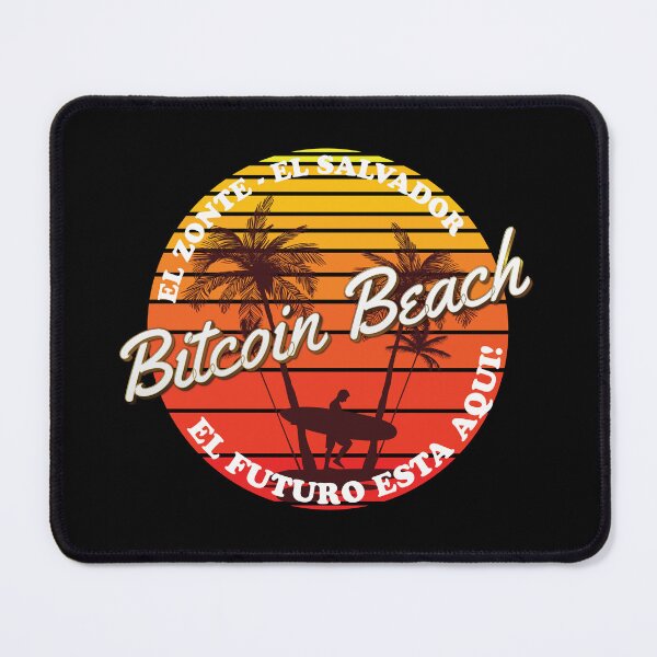 Item preview, Bitcoin Beach, El Zonte, El Salvador, El Futuro Esta Aqui! designed and sold by johnta17.