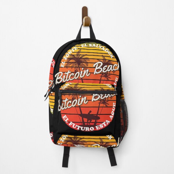 Item preview, Bitcoin Beach, El Zonte, El Salvador, El Futuro Esta Aqui! designed and sold by johnta17.