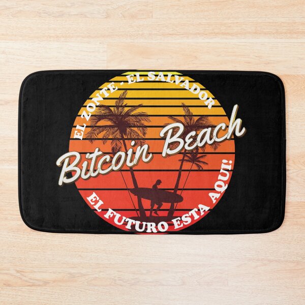 Item preview, Bitcoin Beach, El Zonte, El Salvador, El Futuro Esta Aqui! designed and sold by johnta17.