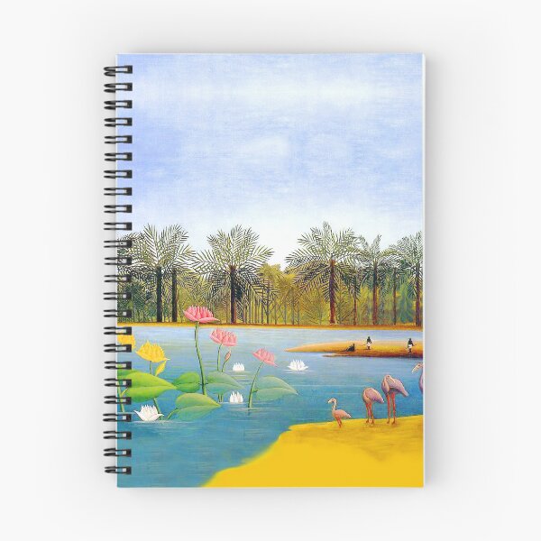 Item preview, Henri Rousseau - The Flamingos  famous painting designed and sold by TeeARTHY.