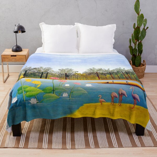Item preview, Henri Rousseau - The Flamingos  famous painting designed and sold by TeeARTHY.