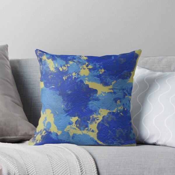 Item preview, Two Shades of Blue on Yellow designed and sold by mary81.