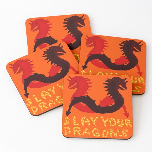 Item preview, Slay Your Dragons Art D62 designed and sold by SelfUpgrade.