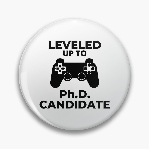Item preview, Phd Degree Gift - Leveled Up To Ph.D. Candidate - Doctorate Degree Gift, Thesis Defense, Dissertation Defense, Graduation, phinished designed and sold by jadedscientist.