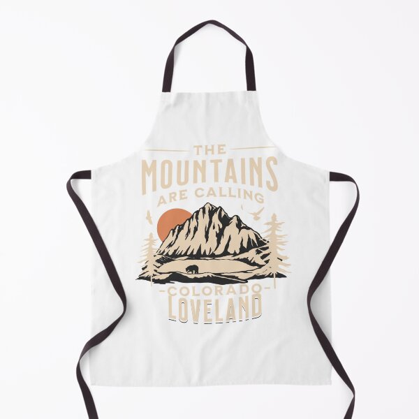Item preview, Vintage Colorado The Mountains are Calling Loveland designed and sold by CattlettArt.