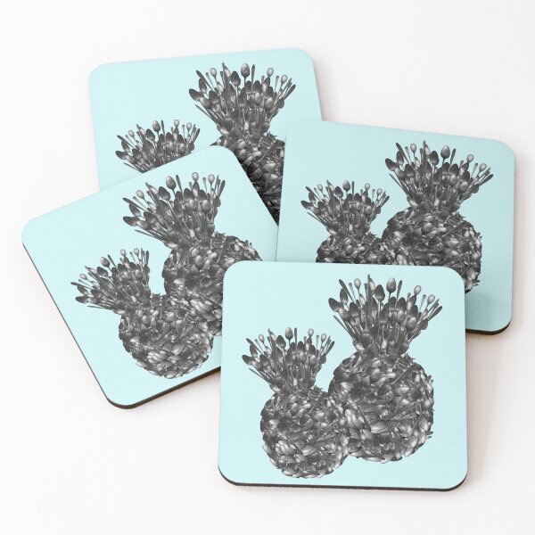 Item preview, Fruitful spoons pineapple, Luis Alonso, Backroom Art designed and sold by The Sr Corchea Backroom Art.
