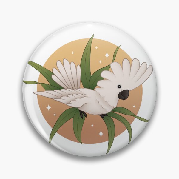 Item preview, Smiling Umbrella Cockatoo  designed and sold by Shanman-Art.