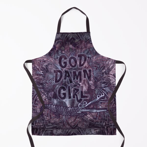 Item preview, God Damn Girl - Purple Paisley Version designed and sold by QGPennyworth.