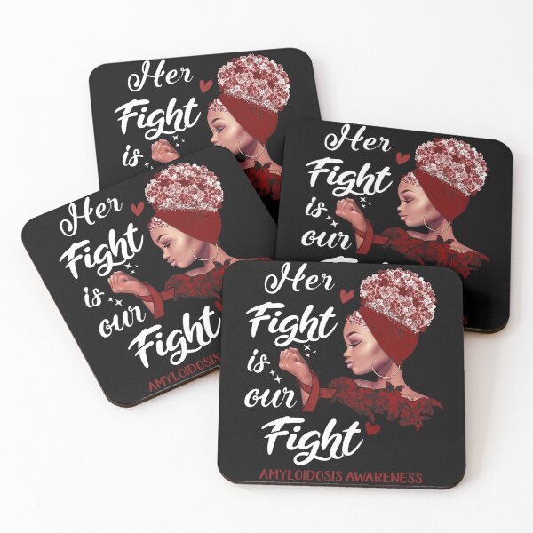 Item preview, Amyloidosis Awareness - Her Fight is Our Fight designed and sold by RidnerStore.