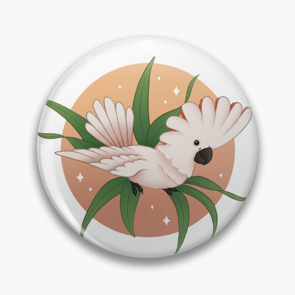 Item preview, Smiling Moluccan Cockatoo  designed and sold by Shanman-Art.