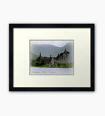 Kilchurn Castle-Schottland Gerahmtes Wandbild