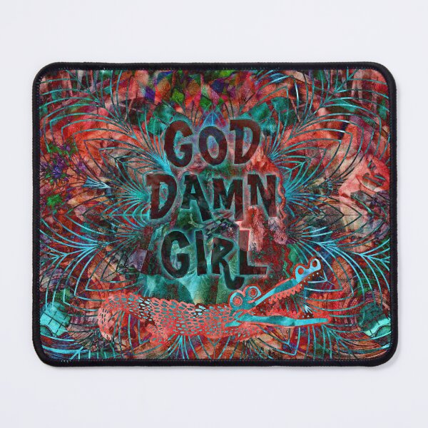 Item preview, God Damn Girl - Paisley Version designed and sold by QGPennyworth.