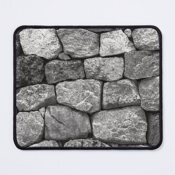 Item preview, Gray Rock Wall Pattern designed and sold by GnuArt.